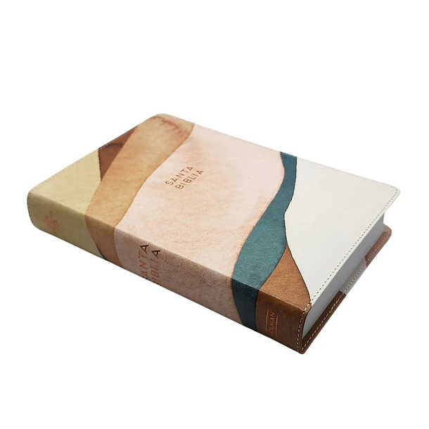 Biblia Tamaño Manual Letra Grande RVR60 Acuarela 2
