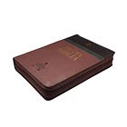 Biblia Tamaño Compacto Letra Grande RVR60 Con Cierre Tricolor 2