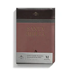Biblia Tamaño Compacto Letra Grande RVR60 Con Cierre Tricolor 1