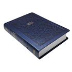 Biblia Tamaño Manual Letra Grande RVR60 Azul Marino 2