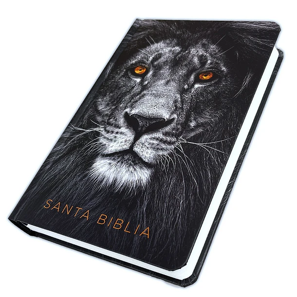 Biblia Letra Grande Tamaño Manual RVR60 Tapa Dura León 2