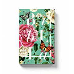 Biblia Tamaño Manual RVR60 Floral Mariposas