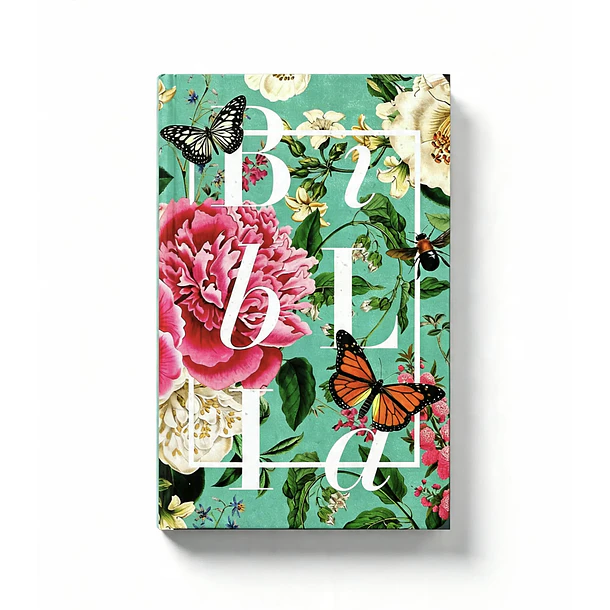 Biblia Tamaño Manual RVR60 Floral Mariposas 1