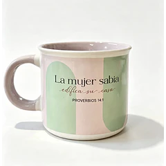 Taza "La mujer sabia" Colección Mujer Virtuosa