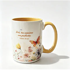 Taza "Dios tus caminos son perfectos" Colección Confianza