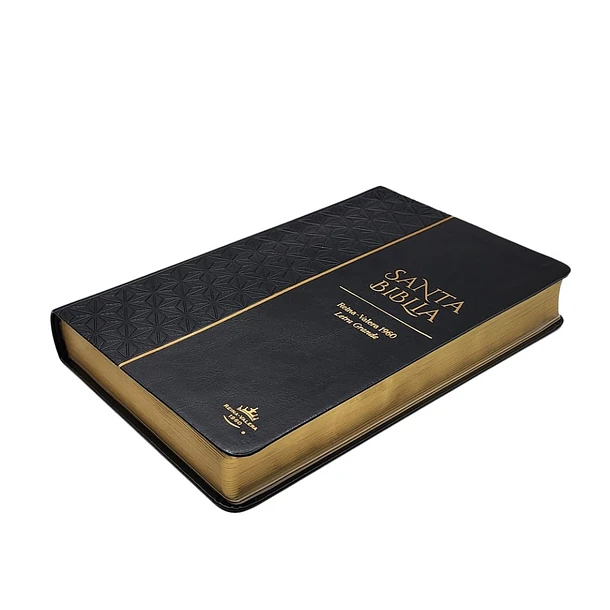 Biblia Tamaño Manual Letra Grande RVR60 Negro 2