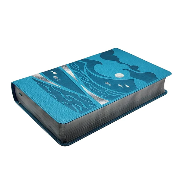 Biblia GO Tamaño Manual Nueva Traducción Viviente Azul Oceáno 2