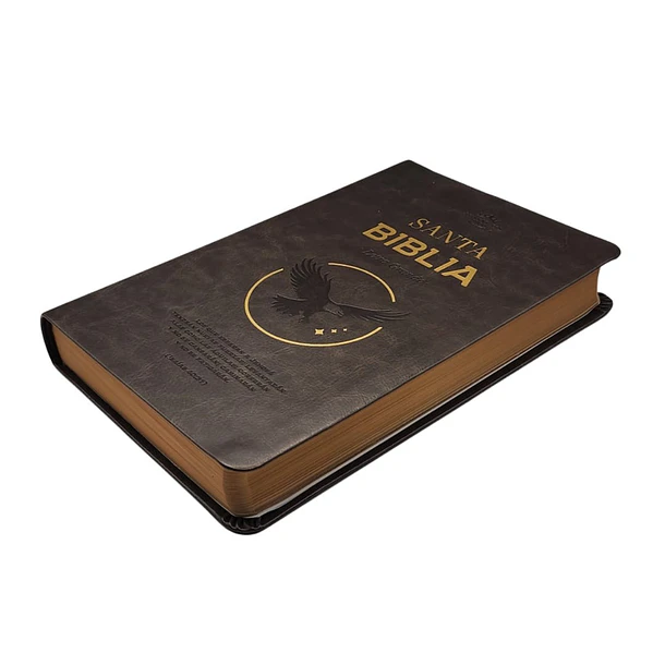 Biblia Tamaño Manual Letra Grande RVR60 Moka Águila 2