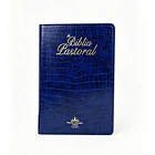 Biblia Pastoral Tamaño Manual RVR60 Azul 1