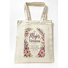 Bolsa Tote "Mujer Virtuosa"