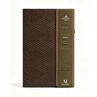 Biblia Tamaño Manual Letra Grande RVR60 Con Asa y Broche Café 1