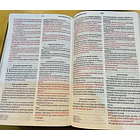 Biblia Tamaño Manual Letra Grande RVR60 Con Asa y Broche Café 3