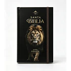 Biblia Tamaño Manual Letra Grande RVR60 Con Elástico León de Judá 1