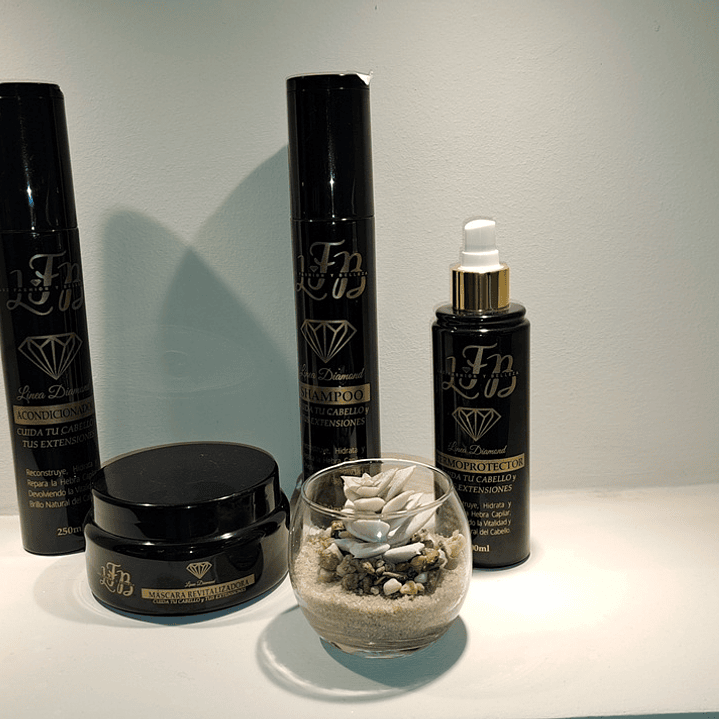 Shampoo Acondicionador Termoprotector y Mascarilla capilar 1