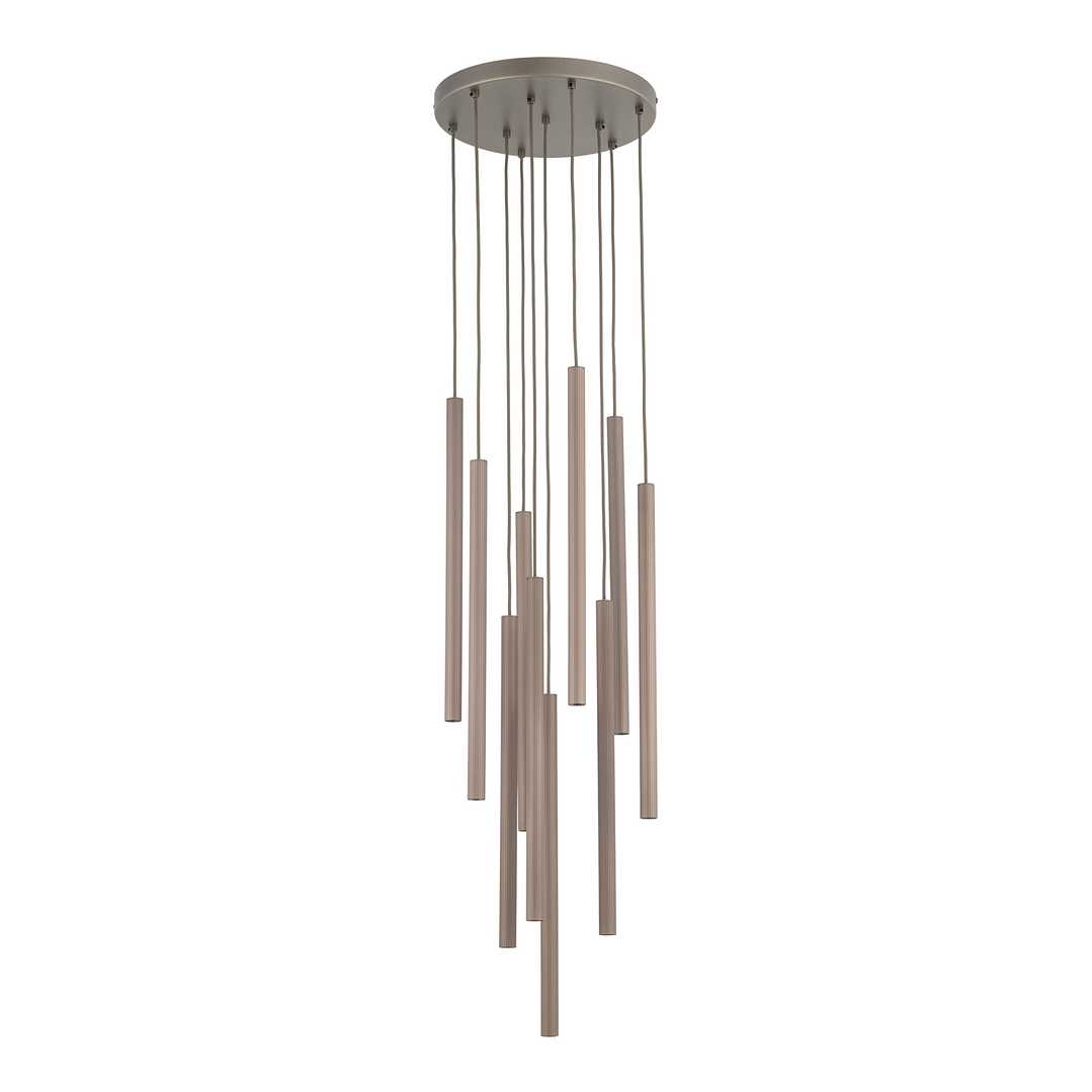 FERRO NEW BROWN HANGING LAMP 10XG9 CIRCLE 1