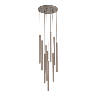 FERRO NEW BROWN HANGING LAMP 10XG9 CIRCLE