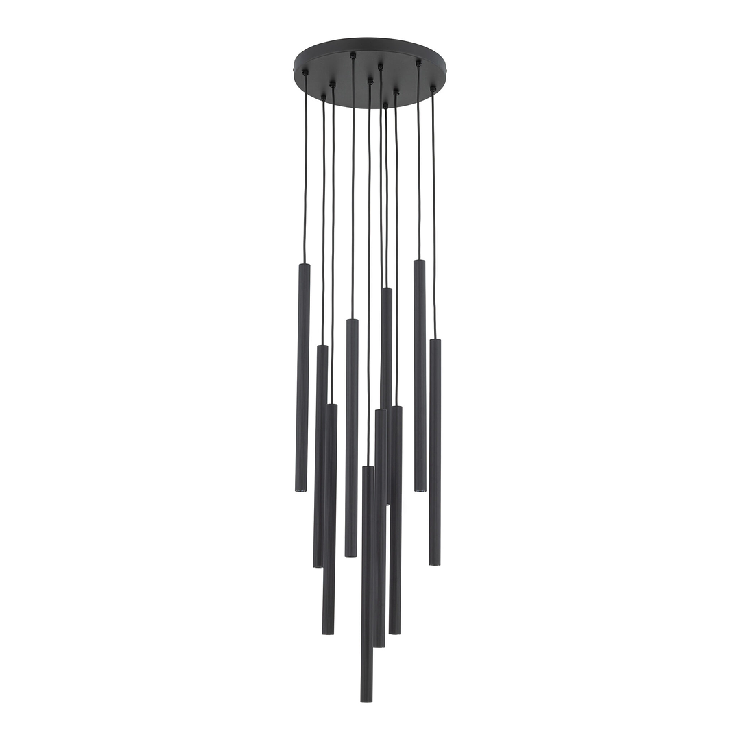 FERRO BLACK HANGING LAMP 10XG9 CIRCLE 1