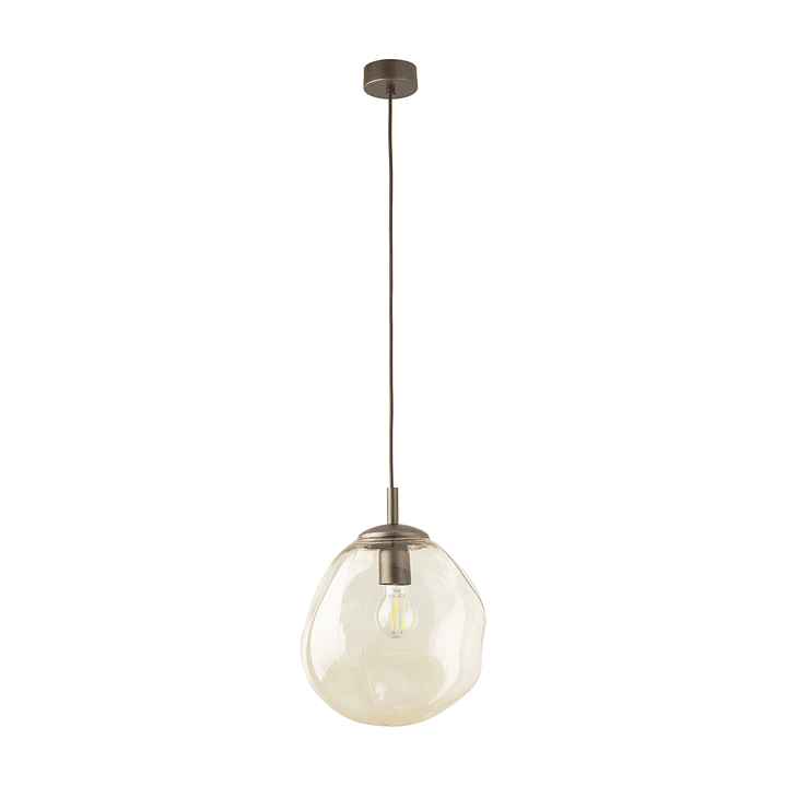 LAVA M BROWN HANGING LAMP 1
