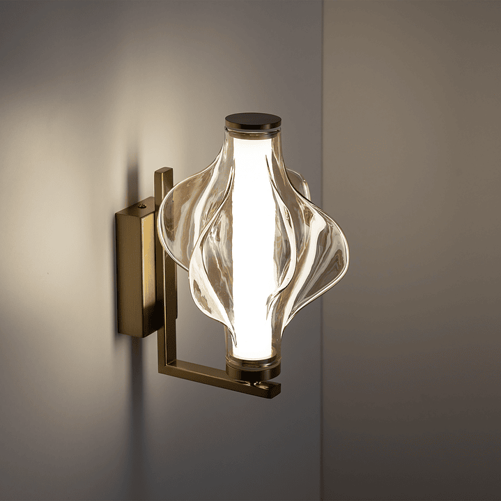 ELVA BRASS LED WALL LAMP 2