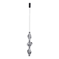 ELVA BLACK LED HANGING LAMP - Thumbnail 1