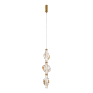 ELVA BRASS LED HANGING LAMP