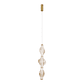 ELVA BRASS LED HANGING LAMP - Thumbnail 1