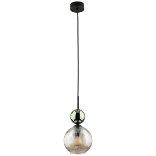 SOPHIA GREEN COGNAC HANGING LAMP
