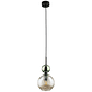 SOPHIA GREEN COGNAC HANGING LAMP - Thumbnail 1