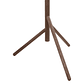 ESTERA WOOD WALNUT AMBER FLOOR LAMP - Thumbnail 4