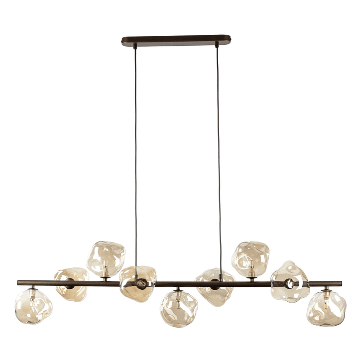 LAVA BROWN HANGING LAMP 1