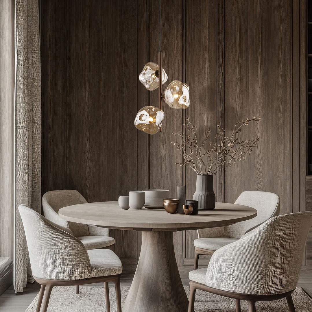 LAVA BROWN HANGING LAMP 4