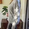 Sweater Gris Estrellas