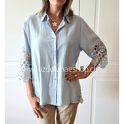 Blusa Broderie Sara Celeste