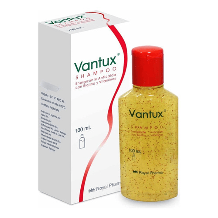 Pack Vantux 2 Shampoo 100ml + 1 Vantux Max X60 Caps 2
