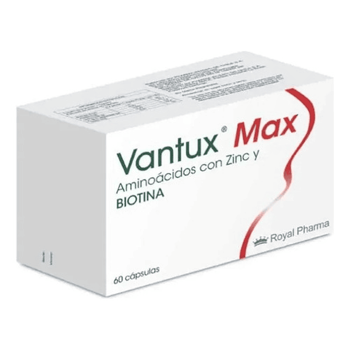 Pack Vantux 2 Shampoo 100ml + 1 Vantux Max X60 Caps 4