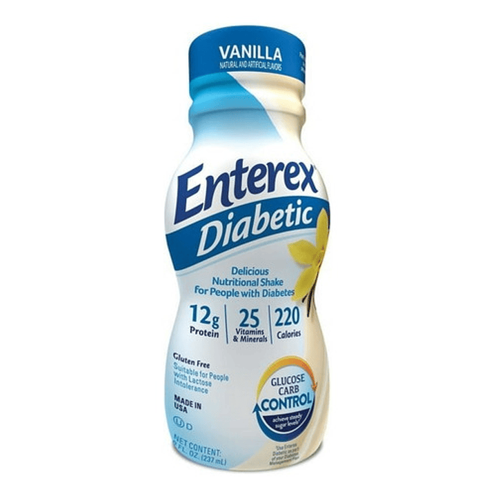 Enterex Diabetic Vainilla Liquido 237ml Pack X6 2