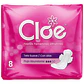 Cloe Toallas Higiénicas Ultrafinas Con Alas Flujo Abund X8 Unidades - Miniatura 1
