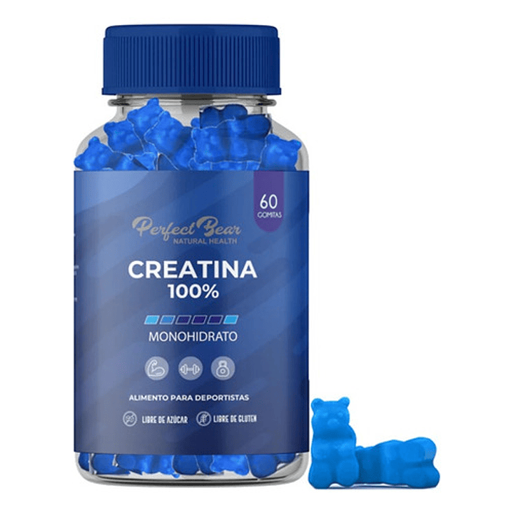 Perfect Bear Creatina 100% Monohidrato X60 Gomitas 1