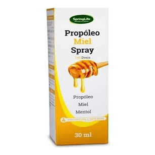 Propoleo Miel Spray Springlife Alivio Garganta 30ml