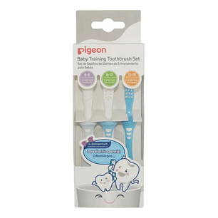 Cepillos Dentales - Set De Aprendizaje - 3 Pasos Azul