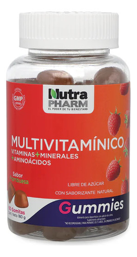 MULTIVITAMINICO VITAMINAS 60 GOMITAS - INFOR