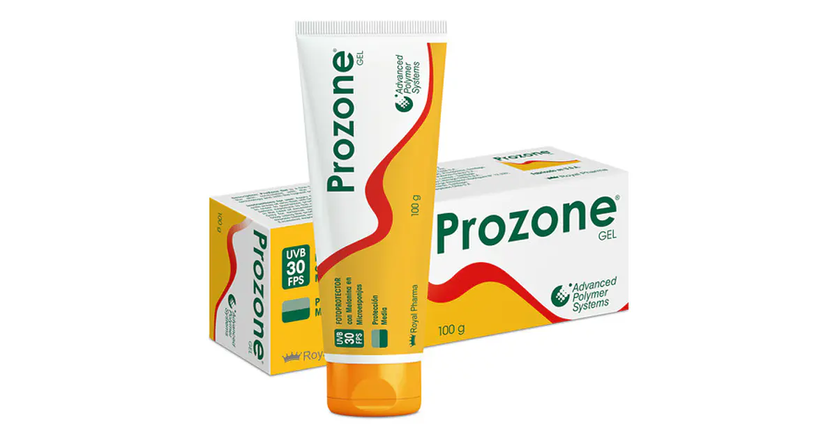 Protector Solar Prozone Gel FPS 30 100 g Protección UVA UVB