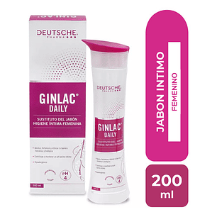 Jabón De Higiene Íntima Femenina | Ginlac | 200ml