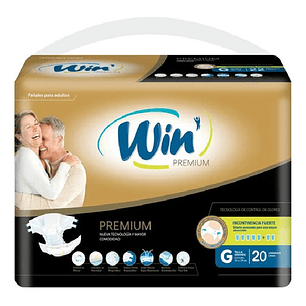 Win Premium Pañales Para Adultos Talla G X20