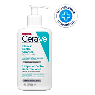 Limpiador Control Imperfecciones Cerave Día Y Noche 236 Ml