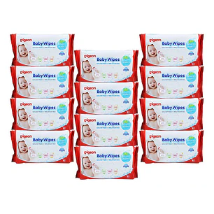 Toallitas Humedas Baby Wipes Pigeon X82u Pack X 12