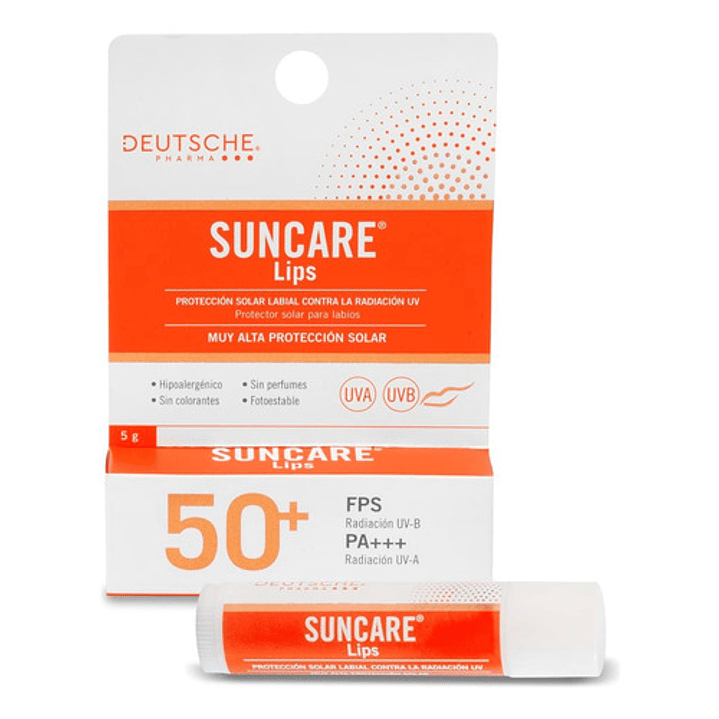 Suncare Lips Protector Solar Para Labios 50 Fps 5g 1