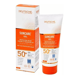 Suncare Protector Solar En Gel Fps50 90 Grs