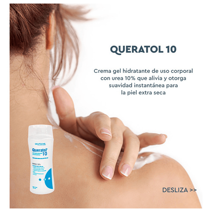 Queratol 10 Crema Gel Urea 10% Aloe Vera 6