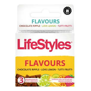 Lifestyles Sabores 3 Unidades
